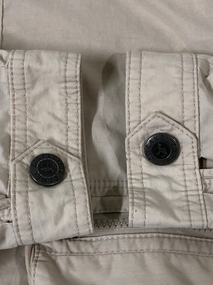 【中古品】【メンズ】 CAMEL COLLECTION キャメル コレクション NYLON MOUNTAIN PARKA ナイロン マウンテン パーカー メンズ アウター アウトドア 146-260510-em-66-min カラー：ライトベージュ 万代Net店