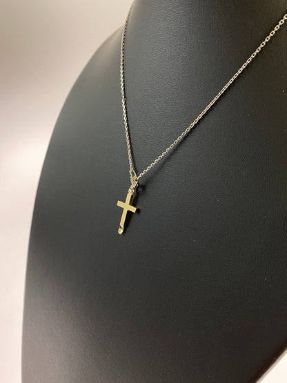 【中古品】【メンズ/レディース】 RADIALL ラディアル SPOON CROSS NECKLACE TOP スプーンクロスネックレス トップ ペンダントトップ 192-240326-jt-10-min カラー：ゴールド 万代Net店