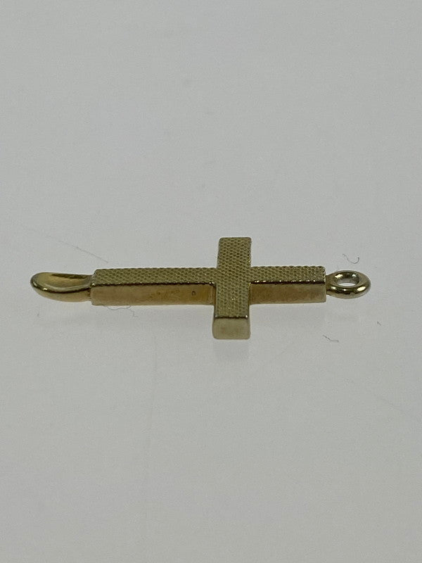 【中古品】【メンズ/レディース】 RADIALL ラディアル SPOON CROSS NECKLACE TOP スプーンクロスネックレス トップ ペンダントトップ 192-240326-jt-10-min カラー：ゴールド 万代Net店