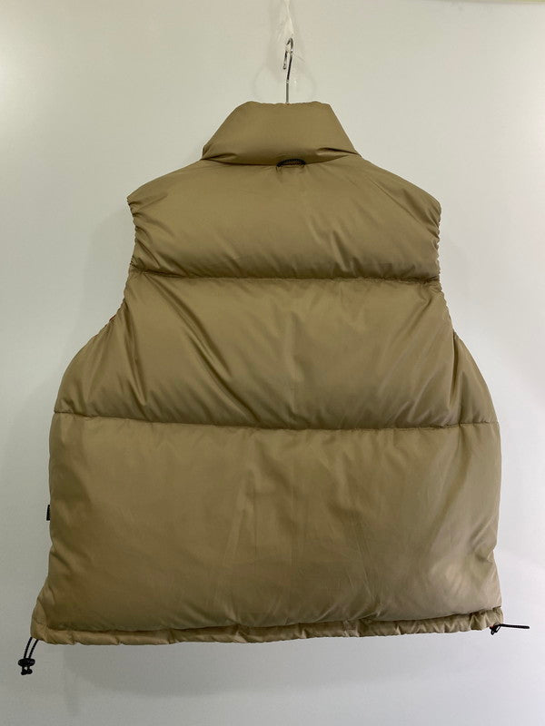 【中古品】【メンズ】  EVISEN FUJI REVERSIBLE DOWN VEST 23FW-JK06 エビセン リバーシブルダウンベスト アウター 142-240316-jt-07-min サイズ：m カラー：ベージュ/オレンジ 万代Net店