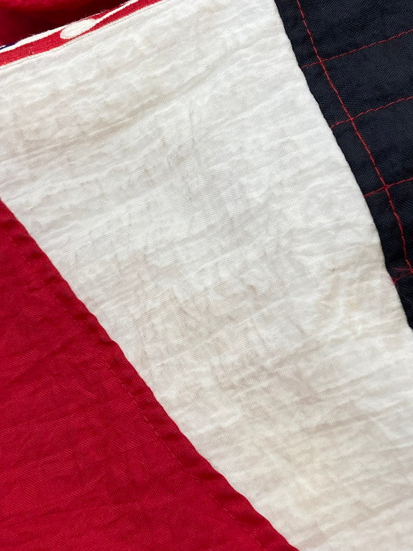 【中古品】【メンズ】 STARTER CHICAGO BULLS NYLON ANORAK JACKET スターター シカゴ ブルズ アノラック ジャケット アウター 146-240401-jt-08-min サイズ：L カラー：レッド 万代Net店