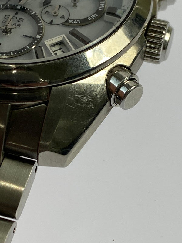 【中古品】【メンズ】 SEIKO セイコー ASTRON アストロン GPS衛星電波腕時計 SBXC047 197-240326-jt-14-min サイズ：腕回り カラー：シルバー 万代Net店