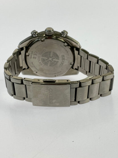 【中古品】【メンズ】 SEIKO セイコー ASTRON アストロン GPS衛星電波腕時計 SBXC047 197-240326-jt-14-min サイズ：腕回り カラー：シルバー 万代Net店