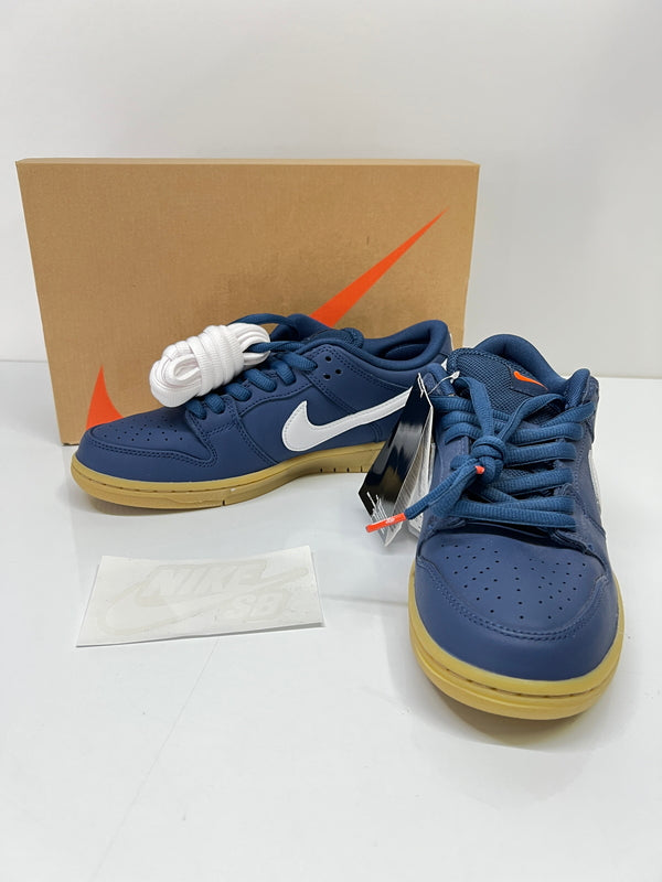 【中古美品】【メンズ】 NIKE SB ナイキエスビー FJ1674-400 DUNK LOW PRO ISO ORANGE LABEL ダンクロー プロ オレンジレーベル 靴 ローカットスニーカー 160-260924-AS-31-hon サイズ：26cm US8 カラー：NAVY/WHITE-NAVY 万代Net店