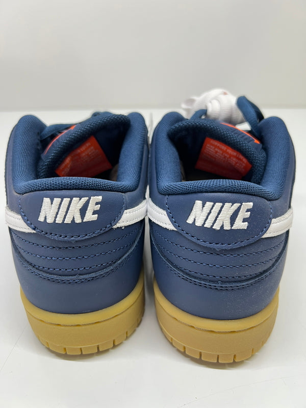 【中古美品】【メンズ】 NIKE SB ナイキエスビー FJ1674-400 DUNK LOW PRO ISO ORANGE LABEL ダンクロー プロ オレンジレーベル 靴 ローカットスニーカー 160-260924-AS-31-hon サイズ：26cm US8 カラー：NAVY/WHITE-NAVY 万代Net店