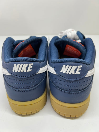 【中古美品】【メンズ】 NIKE SB ナイキエスビー FJ1674-400 DUNK LOW PRO ISO ORANGE LABEL ダンクロー プロ オレンジレーベル 靴 ローカットスニーカー 160-260924-AS-31-hon サイズ：26cm US8 カラー：NAVY/WHITE-NAVY 万代Net店