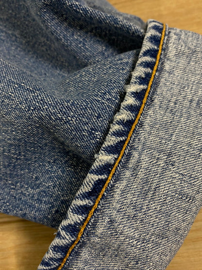 【中古品】【メンズ】 WAREHOUSE ウエアハウス DENIM PANTS LOT.1101 ボタンフライ デニムパンツ ボトムス  156-240514-yn-06-min サイズ：30 カラー：ライトインディゴ 万代Net店