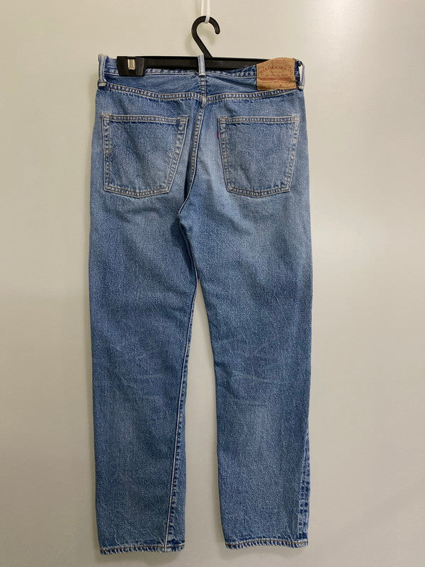 【中古品】【メンズ】 WAREHOUSE ウエアハウス DENIM PANTS LOT.1101 ボタンフライ デニムパンツ ボトムス  156-240514-yn-06-min サイズ：30 カラー：ライトインディゴ 万代Net店