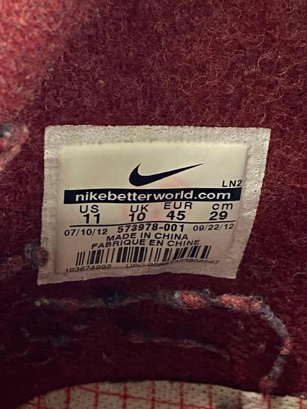 【中古品】【メンズ】 NIKE ナイキ AIR FORCE 1 HIGH DECONSTRUCT MB QS 573978-001 2012年製 エアフォース1 ディーコンストラクト スニーカー シューズ 160-240319-jt-08-min サイズ：US11 29cm カラー：グレー 万代Net店