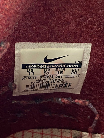 【中古品】【メンズ】 NIKE ナイキ AIR FORCE 1 HIGH DECONSTRUCT MB QS 573978-001 2012年製 エアフォース1 ディーコンストラクト スニーカー シューズ 160-240319-jt-08-min サイズ：US11 29cm カラー：グレー 万代Net店