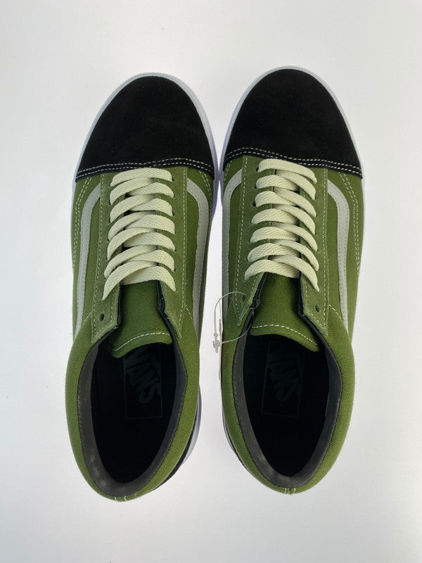 【中古美品】【メンズ】 VANS バンズ MIN-NANO ミンナノ V36CF OLDSKOOL オールドスクール スニーカー シューカー 靴 162-240328-me-16-min サイズ：26.0cm US8 カラー：BLACK /M.GREEN 万代Net店