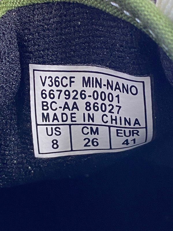 【LIFTる。景品】【中古】【メンズ】 VANS バンズ MIN-NANO ミンナノ V36CF OLDSKOOL オールドスクール スニーカー シューカー 靴 162-240328-me-16-min サイズ：26.0cm US8 カラー：BLACK /M.GREEN 万代Net店