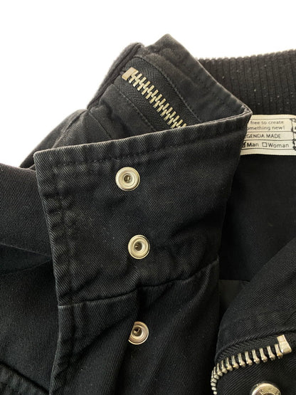 【中古品】【メンズ】  LEGENDA レジェンダ 4-POCKET JACKET ジャケット 140-241011-cn-1-min サイズ：S カラー：ブラック 万代Net店