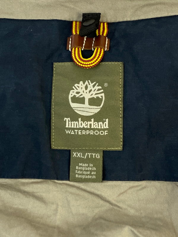 【現状渡し品】【メンズ】 Timberland ティンバーランド WATERPROOF HOODED JACKET 5466J ウォータープルーフ フーデッド ジャケット アウター 144-240406-yn-03-min サイズ：XXL カラー：ネイビー 万代Net店