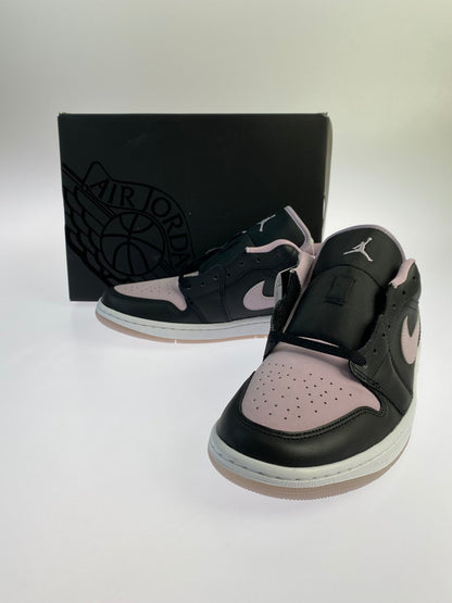 【中古美品】【メンズ】 NIKE ナイキ DV1309-051 AIR JORDAN 1 LOW SE SNEAKERS スニーカー シューズ 靴 160-240316-ks-11-min サイズ：28cm カラー：BLACK/ICED LILAC-WHITE 万代Net店