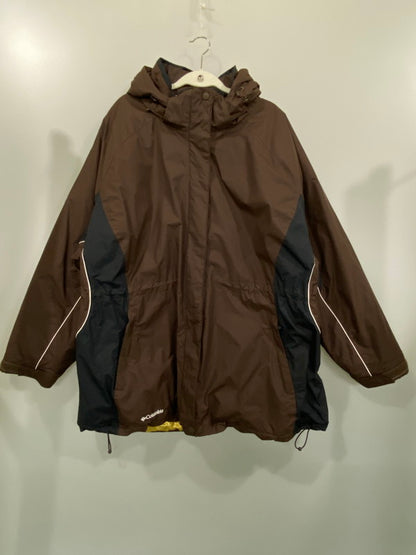 【中古品】【レディース】 Columbia コロンビア 208 WW 5423 マウンテンパーカー アウター 169-240909-me-11-min サイズ：3X カラー：ブラウン 万代Net店