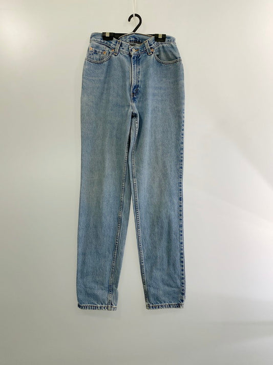 【中古品】【レディース】 Levi's リーバイス 10512-4892 90S SLIM FIT TAPERED DENIM PANTS デニムパンツ ボトムス 171-240725-ks-20-min サイズ：L カラー：インディゴ 万代Net店