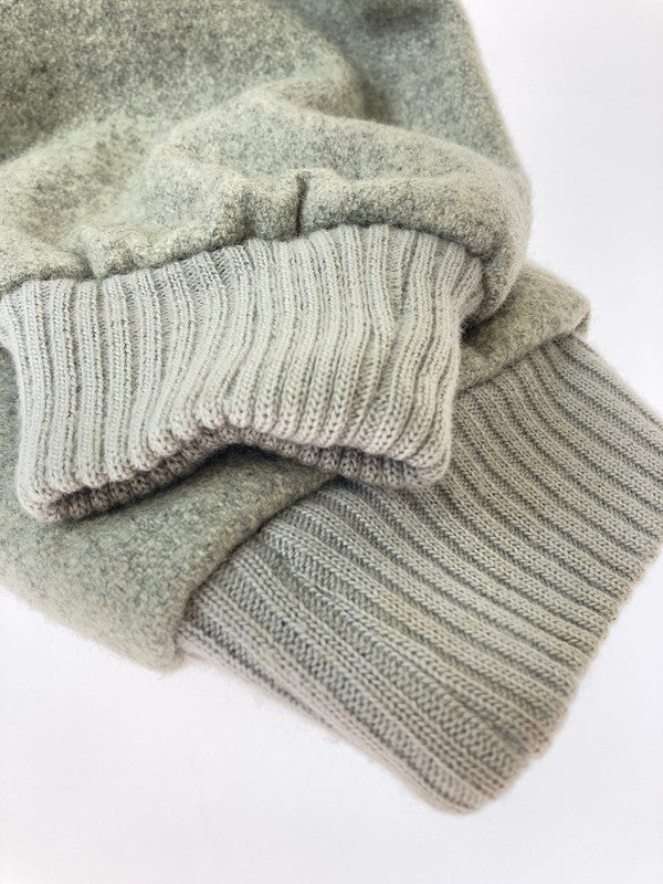 【中古品】【メンズ】 USED WOOL HARRINGTON JACKET ユーズド ウールハリントンジャケット アウター 146-240319-yn-10-min サイズ：L カラー：グレー 万代Net店