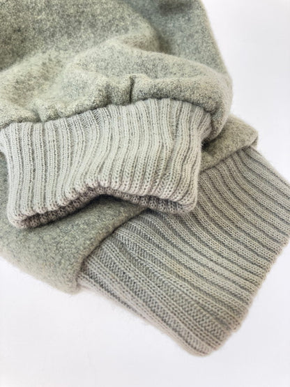 【中古品】【メンズ】 USED WOOL HARRINGTON JACKET ユーズド ウールハリントンジャケット アウター 146-240319-yn-10-min サイズ：L カラー：グレー 万代Net店