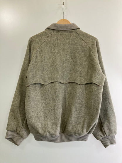 【中古品】【メンズ】 USED WOOL HARRINGTON JACKET ユーズド ウールハリントンジャケット アウター 146-240319-yn-10-min サイズ：L カラー：グレー 万代Net店