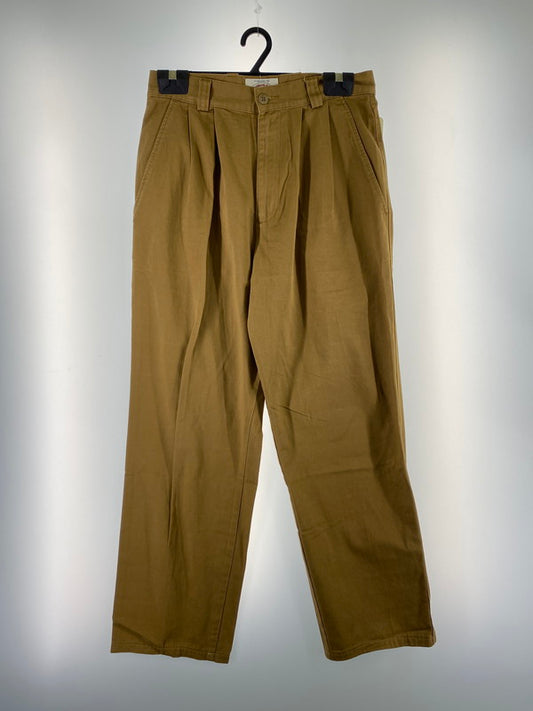 【中古品】【メンズ】 ARMANI JEANS アルマーニ・ジーンズ 90's 2-TUCK TROUSERS V6P54TW 2タック トラウザーズパンツ ボトムス 152-240717-yn-04-min サイズ：USA 28 カラー：カーキ 万代Net店