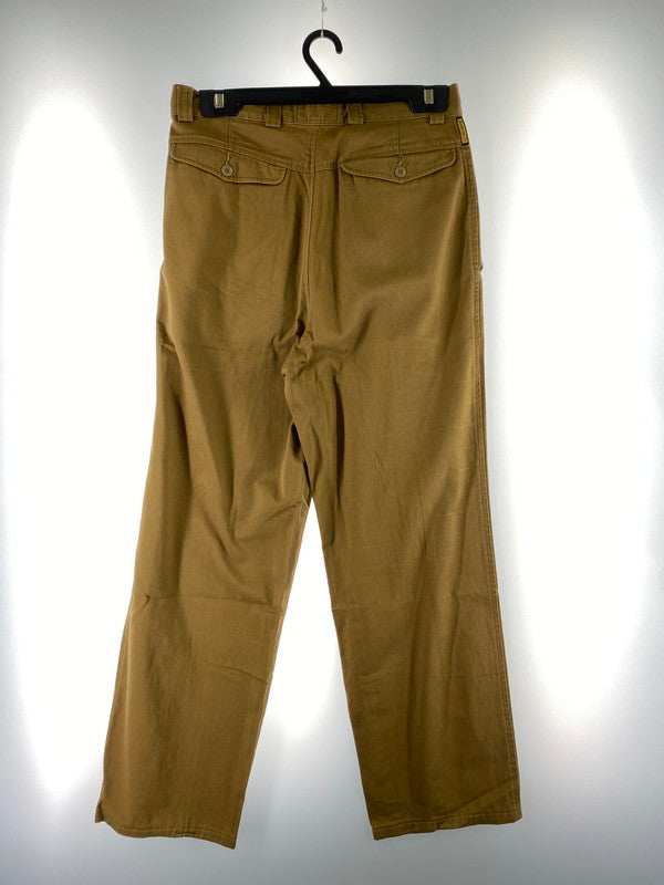 【中古品】【メンズ】 ARMANI JEANS アルマーニ・ジーンズ 90's 2-TUCK TROUSERS V6P54TW 2タック トラウザーズパンツ ボトムス 152-240717-yn-04-min サイズ：USA 28 カラー：カーキ 万代Net店