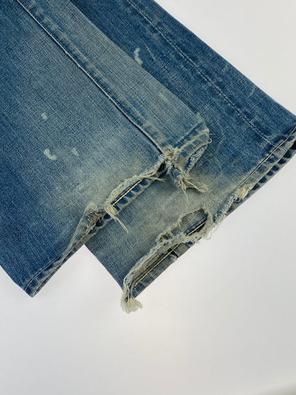 【中古品】【メンズ】 Levi's リーバイス DENIM PANTS 44501 デニムパンツ 日本製 ボタンフライ ボトムス 157-240329-yn-14-min サイズ：W36 カラー：インディゴ 万代Net店