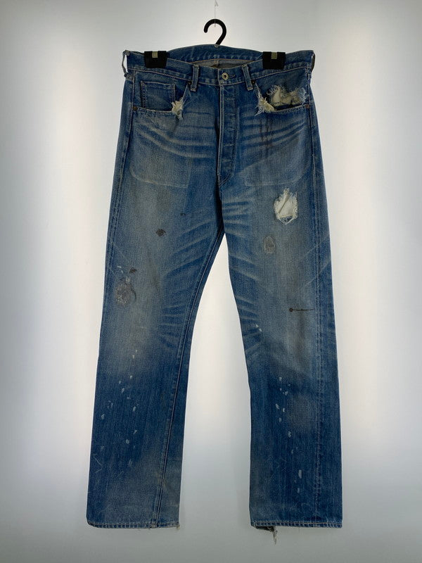 【中古品】【メンズ】 Levi's リーバイス DENIM PANTS 44501 デニムパンツ 日本製 ボタンフライ ボトムス 157-240329-yn-14-min サイズ：W36 カラー：インディゴ 万代Net店