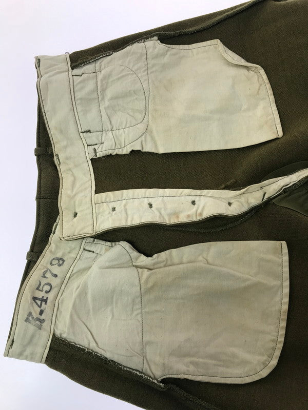【現状渡し品】【メンズ】 USED ユーズド 50～60's JOCKEY PANTS 50～60年代 ジョッキー パンツ ヴィンテージ ボトムス 157-260917-rt-50-tagh サイズ：不明 下記参照 カラー：オリーブ 万代Net店