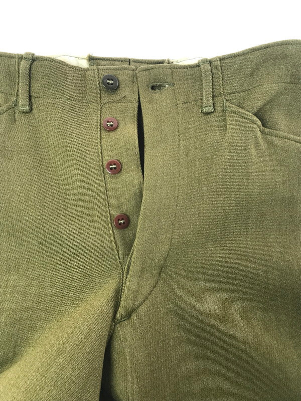 【現状渡し品】【メンズ】 USED ユーズド 50～60's JOCKEY PANTS 50～60年代 ジョッキー パンツ ヴィンテージ ボトムス 157-260917-rt-50-tagh サイズ：不明 下記参照 カラー：オリーブ 万代Net店