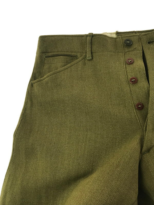 【現状渡し品】【メンズ】 USED ユーズド 50～60's JOCKEY PANTS 50～60年代 ジョッキー パンツ ヴィンテージ ボトムス 157-260917-rt-50-tagh サイズ：不明 下記参照 カラー：オリーブ 万代Net店