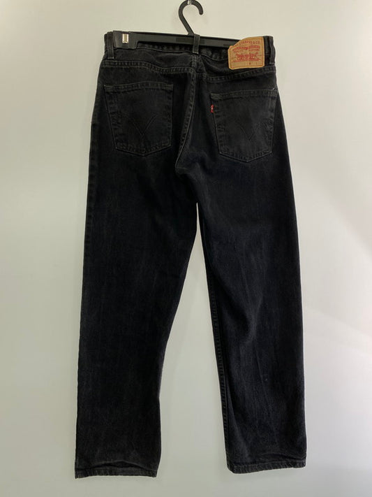 【中古品】【メンズ】 Levi's リーバイス RELAXED FIT DENIM PANT デニムパンツ 後染め ボトムス 157-240417-yn-04-min サイズ：31×32 カラー：ブラック 万代Net店