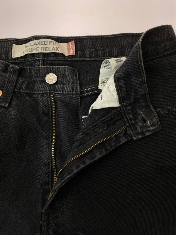 【中古品】【メンズ】 Levi's リーバイス RELAXED FIT DENIM PANT デニムパンツ 後染め ボトムス 157-240417-yn-04-min サイズ：31×32 カラー：ブラック 万代Net店