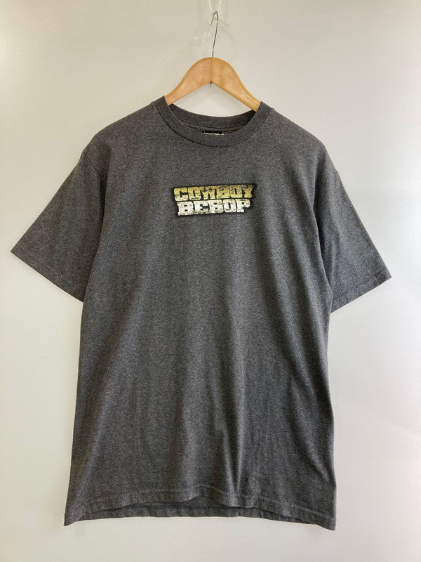 【中古品】【メンズ】  COWBOY BEBOP 90’s ANIME TEE カウボーイビバップ 90年代 アニメTシャツ 半袖Tシャツ トップス 146-240323-yn-15-min サイズ：M カラー：グレー 万代Net店