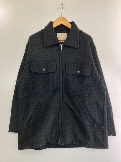 【中古品】【メンズ】 BRUNCH WORKS ブランチワークス WOOL JACKET ウールジャケット アウター 147-240328-me-09-min サイズ：サイズ不明 カラー：ブラック 万代Net店
