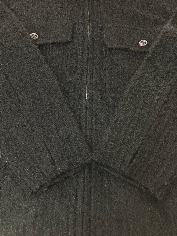 【中古品】【メンズ】 BRUNCH WORKS ブランチワークス WOOL JACKET ウールジャケット アウター 147-240328-me-09-min サイズ：サイズ不明 カラー：ブラック 万代Net店