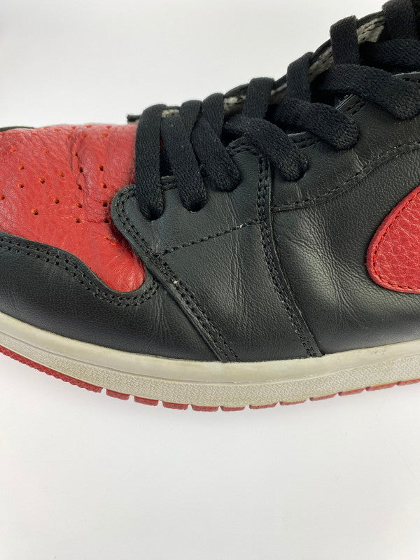 【中古品】【メンズ】  NIKE ナイキ 555088 001 AIR JORDAN 1 RETRO HIGH OG SNEAKER エアジョーダン レトロ スニーカー シューズ 靴 160-240329-AB-12-min サイズ：28cm カラー：BLACK/VARSITY RED-WHITE 万代Net店