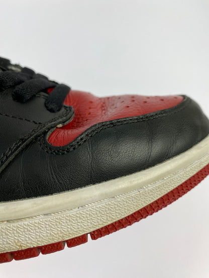 【中古品】【メンズ】  NIKE ナイキ 555088 001 AIR JORDAN 1 RETRO HIGH OG SNEAKER エアジョーダン レトロ スニーカー シューズ 靴 160-240329-AB-12-min サイズ：28cm カラー：BLACK/VARSITY RED-WHITE 万代Net店