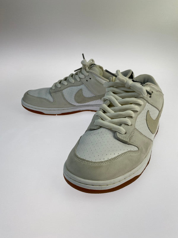 【中古品】【メンズ】 NIKE ナイキ 313170-112 DUNK LOW PREMIUM SB SNEAKERS スニーカー シューズ 靴 160-240328-ks-16-min サイズ：28.5cm カラー：WHITE 万代Net店