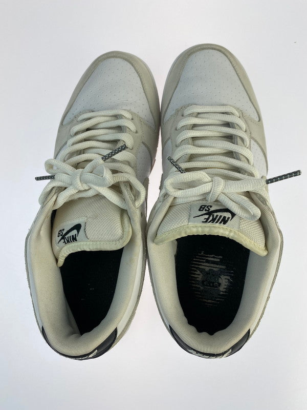 【中古品】【メンズ】 NIKE ナイキ 313170-112 DUNK LOW PREMIUM SB SNEAKERS スニーカー シューズ 靴 160-240328-ks-16-min サイズ：28.5cm カラー：WHITE 万代Net店