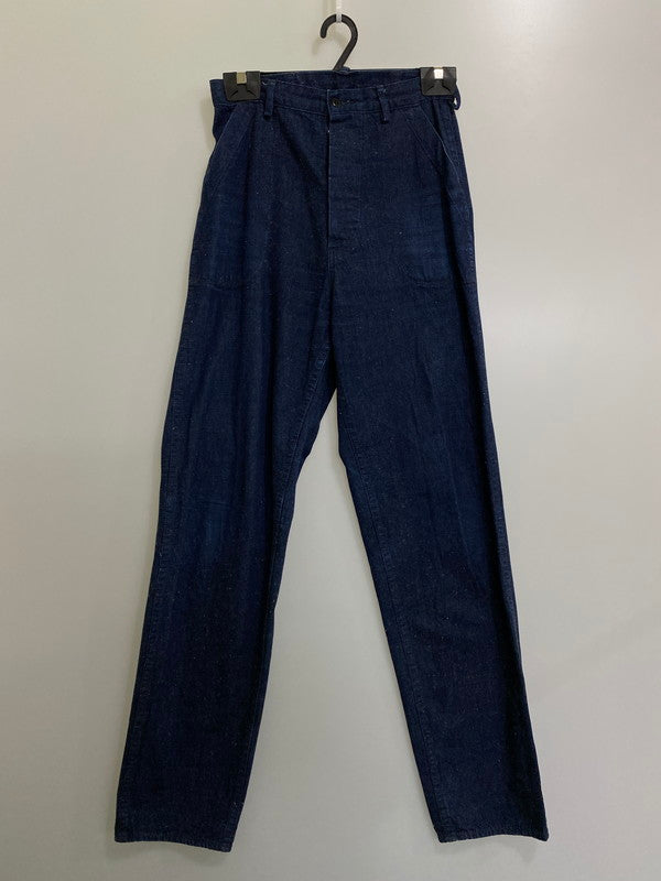 【中古品】【メンズ】  TCB JEANS SEAMENS TROUSERS USN DECK PANTS TCBジーンズ  デッキパンツ ボタンフライ ボトムス 156-240514-yn-03-min カラー：インディゴ 万代Net店