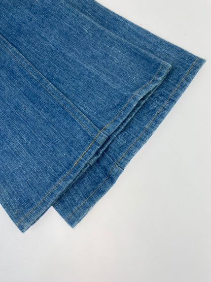 【中古品】【メンズ】 Levi's リーバイス 42TALON オレンジタブ スモールE 70S646 BOOT-CUT DENIM PANT ブーツカット デニムパンツ 171-240701-jt-09-min サイズ：W26 L34 カラー：インディゴ 万代Net店