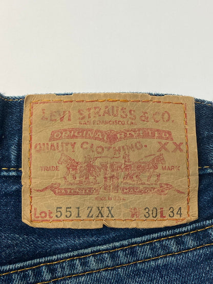 【現状渡し品】【メンズ】 Levi's リーバイス 90'S 551ZXX DENIM PANTS バレンシア製 デニムパンツ ボトムス 157-250824-AS-43-min サイズ：W30×L34 カラー：インディゴ 万代Net店