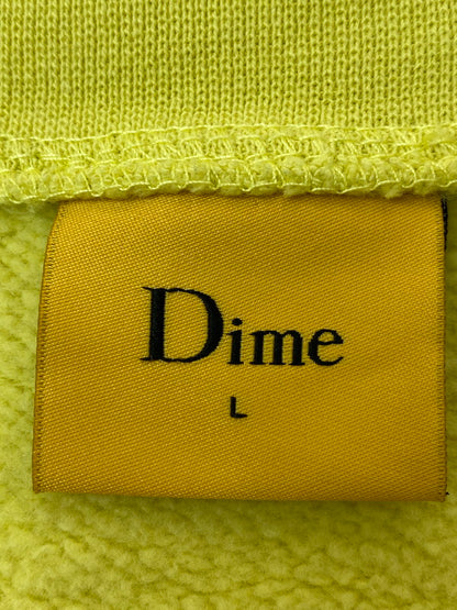 【中古品】【メンズ】  DIME ダイム CLASSIC SMALL LOGO CREWNECK SWEAT クルーネックスウェット 142-240404-AB-26-min サイズ：L カラー：イエロー 万代Net店