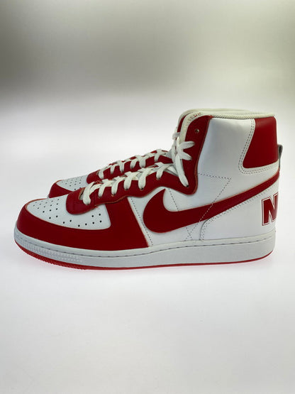 【中古美品】【メンズ】 NIKE ナイキ TERMINATOR HIGH FJ4454-100 ターミネーター ハイ スニーカー靴 160-250424-jt-02-min サイズ：US 11 28.0cm カラー：WHITE/UNIVERSITY RED 万代Net店
