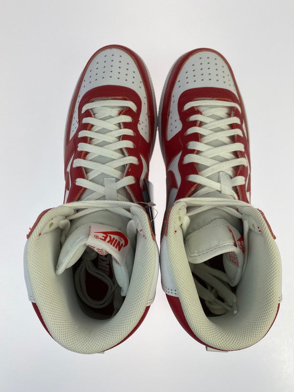 【中古美品】【メンズ】 NIKE ナイキ TERMINATOR HIGH FJ4454-100 ターミネーター ハイ スニーカー靴 160-250424-jt-02-min サイズ：US 11 28.0cm カラー：WHITE/UNIVERSITY RED 万代Net店
