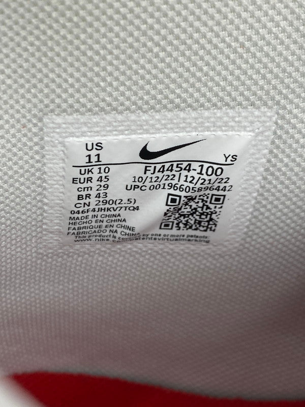 【中古美品】【メンズ】 NIKE ナイキ TERMINATOR HIGH FJ4454-100 ターミネーター ハイ スニーカー靴 160-250424-jt-02-min サイズ：US 11 28.0cm カラー：WHITE/UNIVERSITY RED 万代Net店