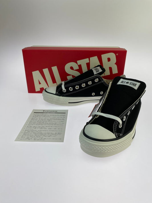 【LIFTる。景品】【中古品】【メンズ/レディース】 CONVERSE コンバース  CANVAS ALL STAR JO SNEAKERS スニーカー シューズ 靴 162-240328-ks-21-min サイズ：25.5cm カラー：ブラック 万代Net店