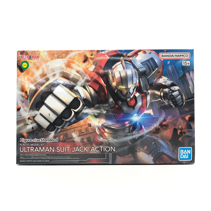 【中古美品】 Figure-rise Standard ULTRAMAN SUIT JACK -ACTION- フィギュアライズ ウルトラマン プラモデル おもちゃ 044-260802-SH-02-hon 万代Net店