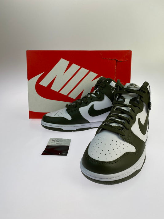 【LIFTる。景品】【中古品】【メンズ】 NIKE ナイキ DD1399-107 DUNK HIGH RETRO SNEAKERS スニーカー シューズ  靴 160-240328-ks-02-min サイズ：28cm カラー：WHITE/CARGO KHAKI 万代Net店